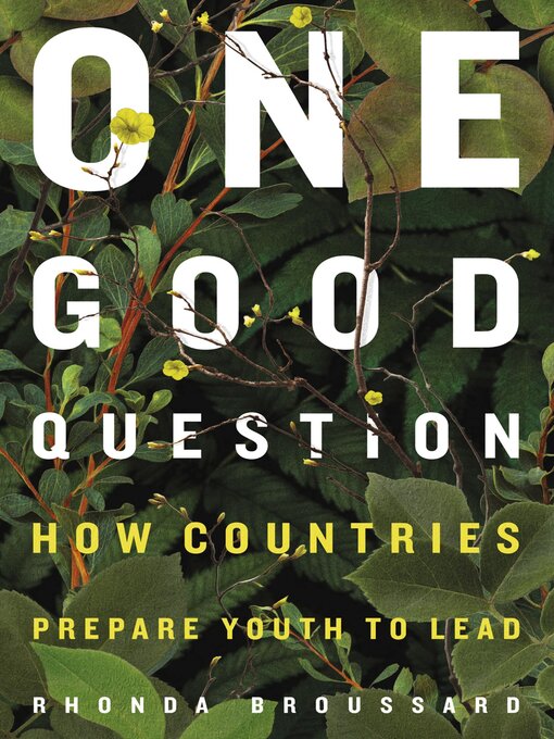 Title details for One Good Question by Rhonda Broussard - Available